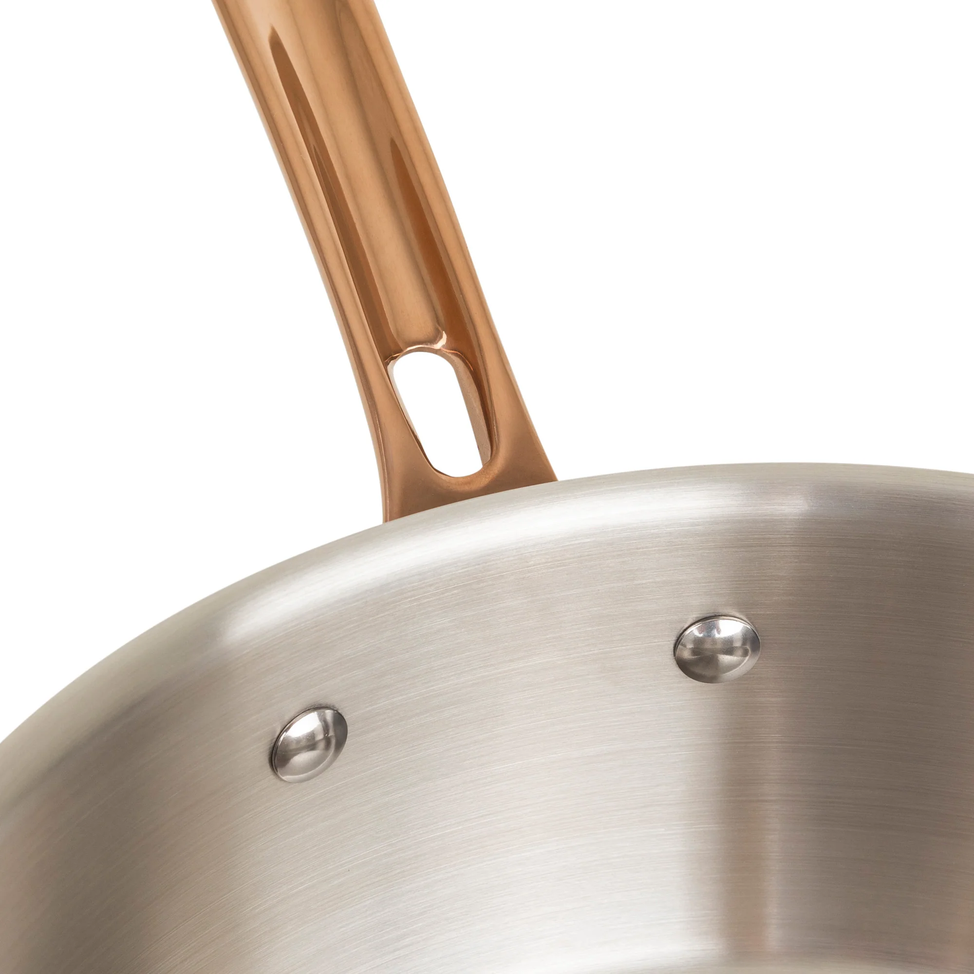 Viking 3-Ply 11 Piece Black and Copper Cookware Set with Glass Lids - Image 14